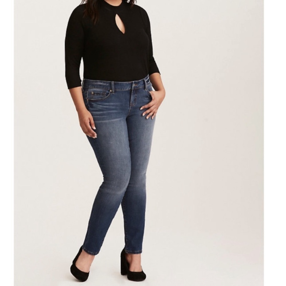 torrid premium skinny jeans plus size 26